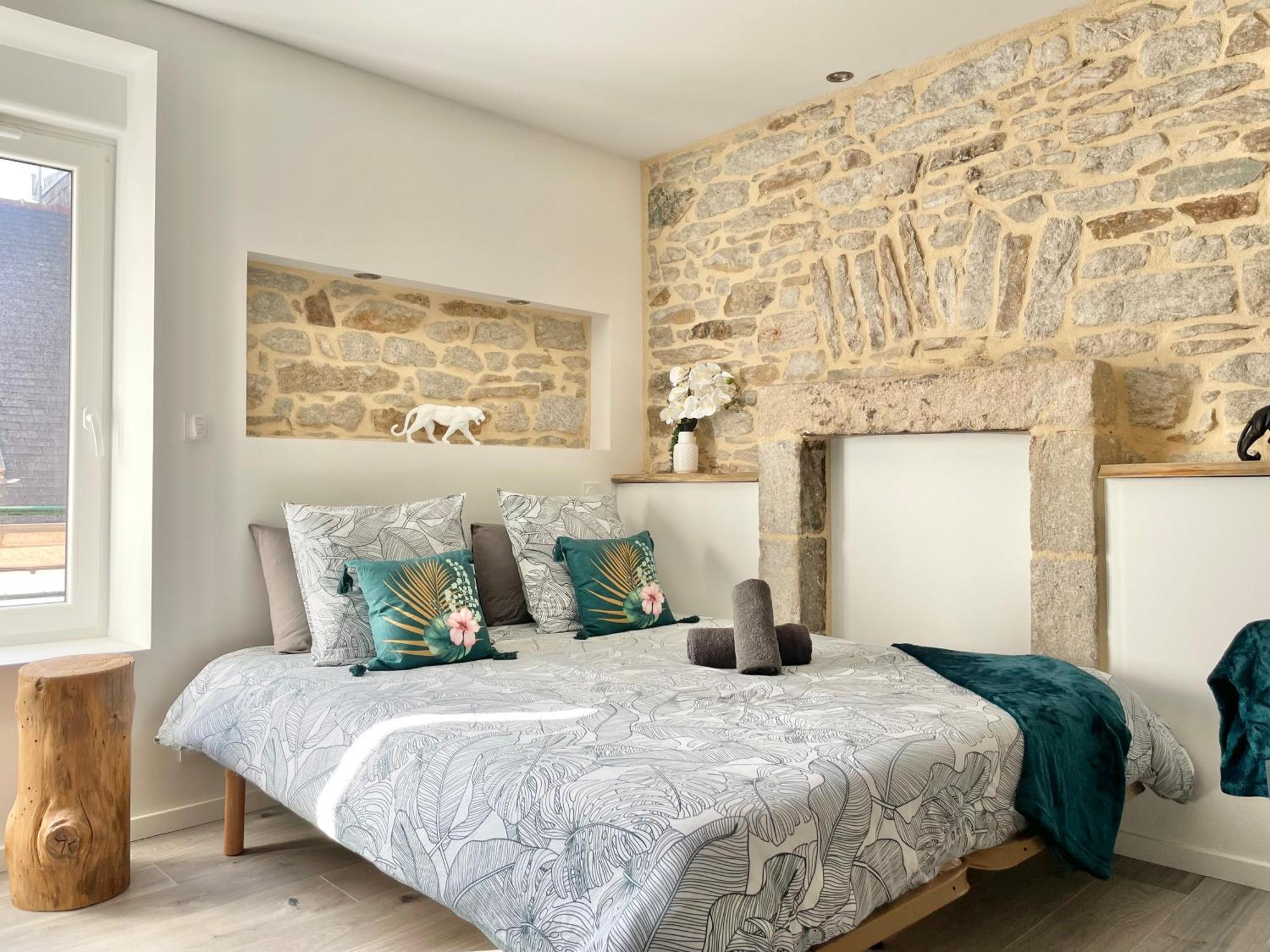 Le Calloch 2D - Studio 4 Etoiles - Quartier Gare - Wifi - Netflix Quimper Exterior foto